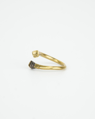 Bague Touareg bronze doré Tala