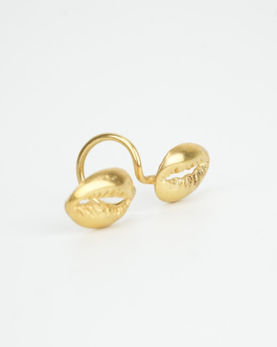 Bague Queen Cauri Double