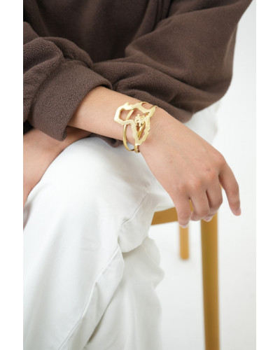 Bracelet Queen Nyame Adinkra